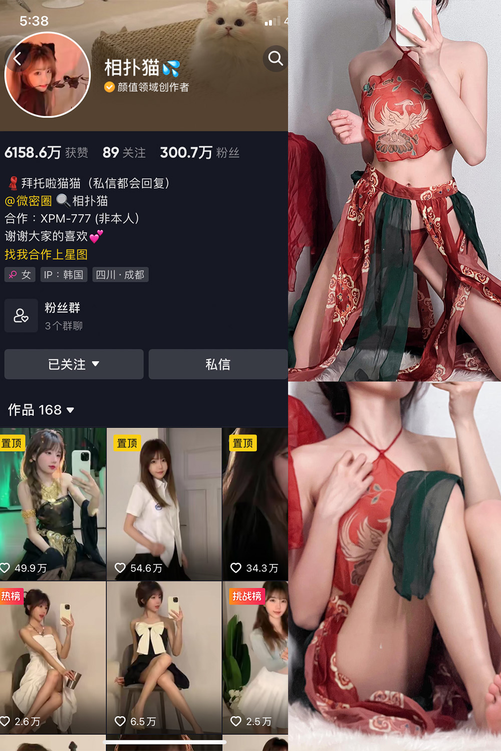 抖音 相扑猫 微密圈 嘉宾贴 NO.034期 【15P】最新至：2024.8.20-维密小圈